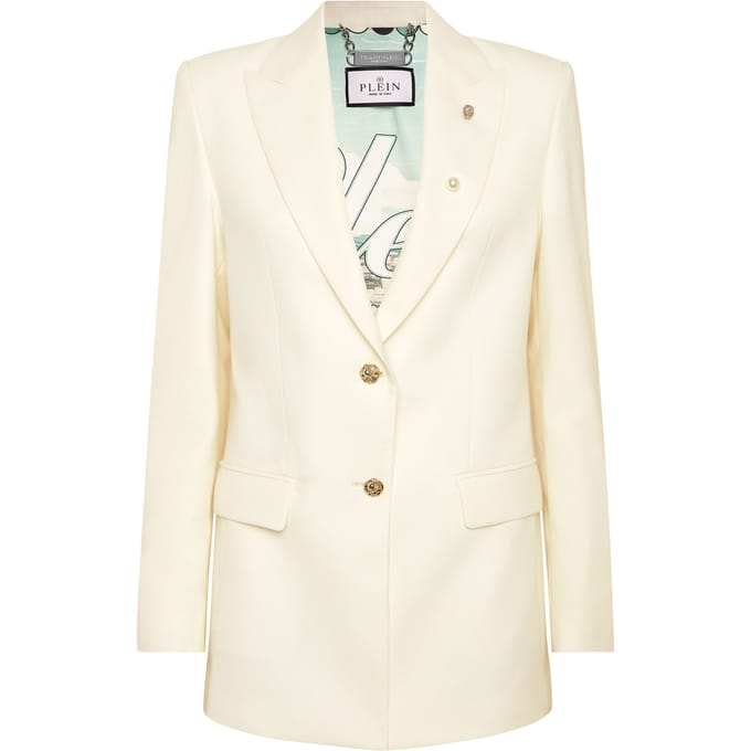 Racing Blazer Boyfriend Fit