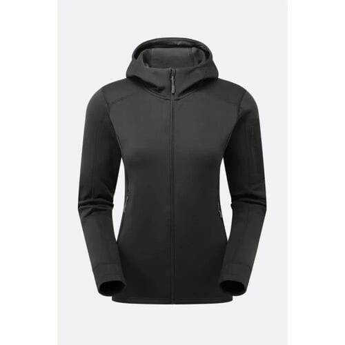 Rab Modulus Hoody Dames (Maat - 12, Kleur - BLACK)