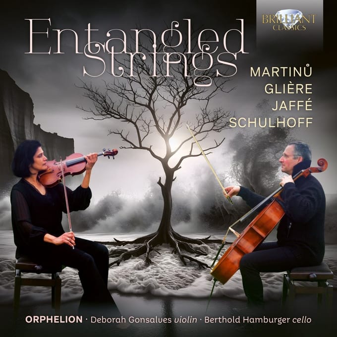 Orphelion & Deborah Gonsalves - Entangled Strings: Martinu, Glière, Jaffé & Schulhoff (CD)
