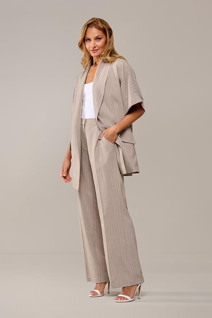 Roseline Blazer Zand / Offwhite