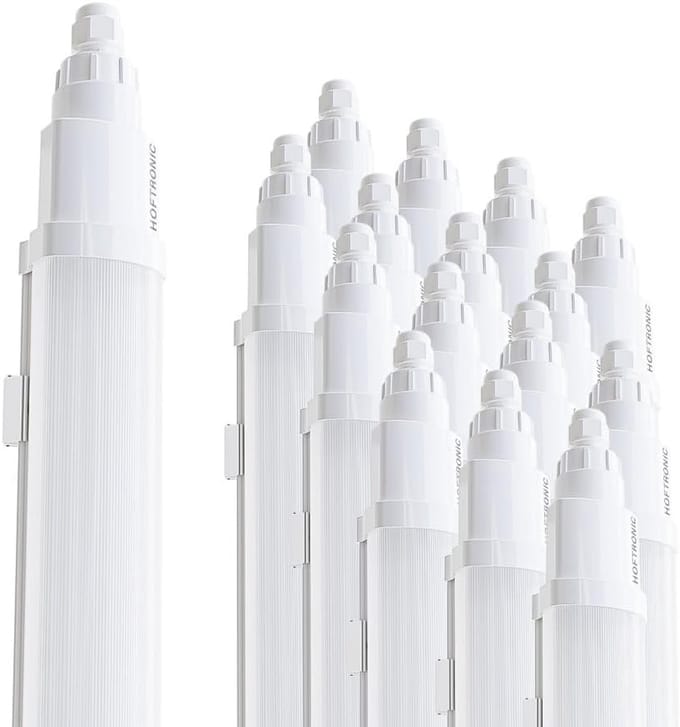 16x LED TL Armatuur 150cm - Waterdicht IP65 - 48W - 5760 Lumen - Koppelbare Lampen