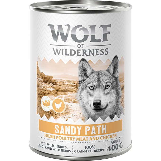 Wolf of Wilderness Adult 'Expedition' 6 x 400 g