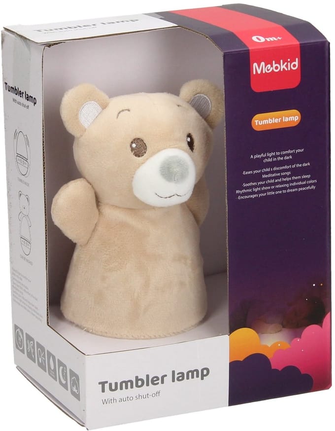 Tuimel Nachtlamp Beer met Licht en Geluid