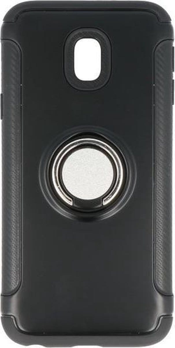 BestCases - Samsung Galaxy J3 2017 Pantser TPU hoesje met Ringhouder Goud