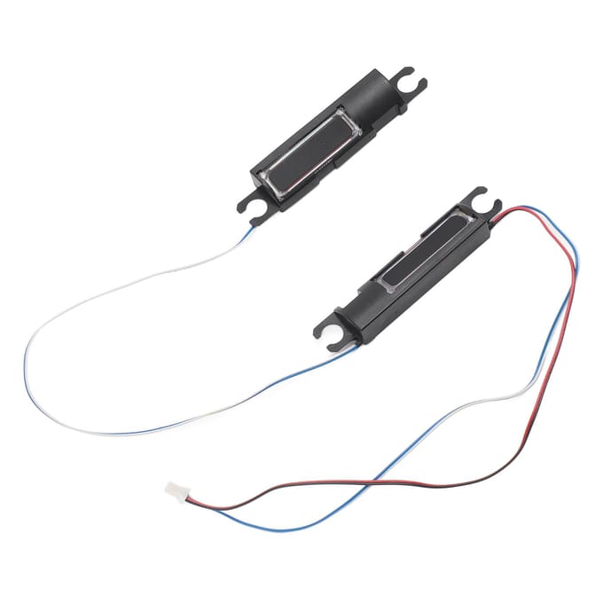 Kit Haut-parleur Interne pour Ordinateur Portable de Remplacement Haut-parleur Gauche Droit Intégré pour Dell Latitude 5580 gray