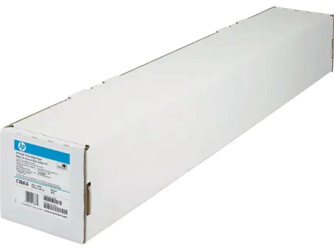 Inkjetpapier hp c6810a 914mmx91,4m 90gr helder wit