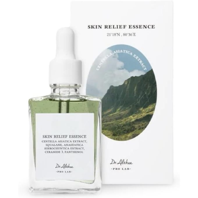 Skin Relief Essence 30 ml – Face Essence, Soothing, For Sensitive Skin, Clear , Centella Asiatica Extract, Suitable For Daily Facial Routine