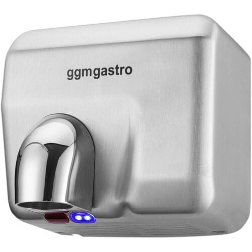 GGM Gastro Händetrockner mit Sensor - Edelstahl matt Zilver