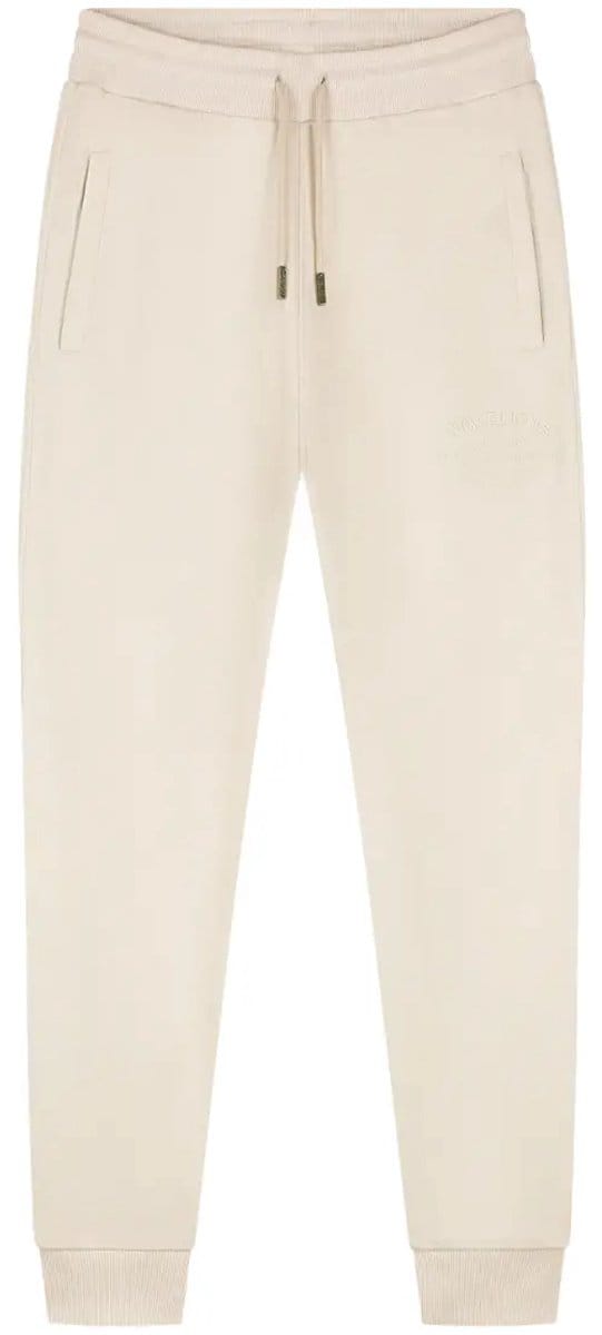 Malelions permanent vacation joggingbroek in de kleur ecru.