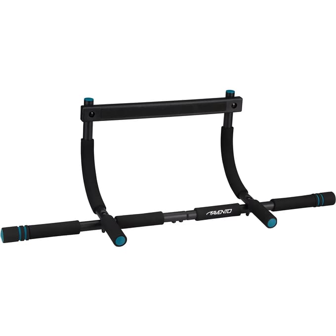Avento Optrekstang - Deurpost Trainer - Zwart - Staal - tot 100 kg - Multifunctioneel Trainen