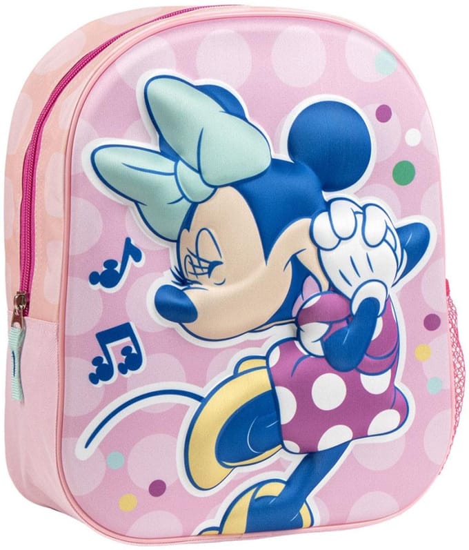 Schoolrugzak Minnie Mouse Roze 25 x 31 x 10 cm