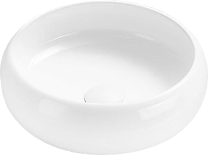 Mexen Lola opzetwastafel 36 x 36 cm, wit - 22213600