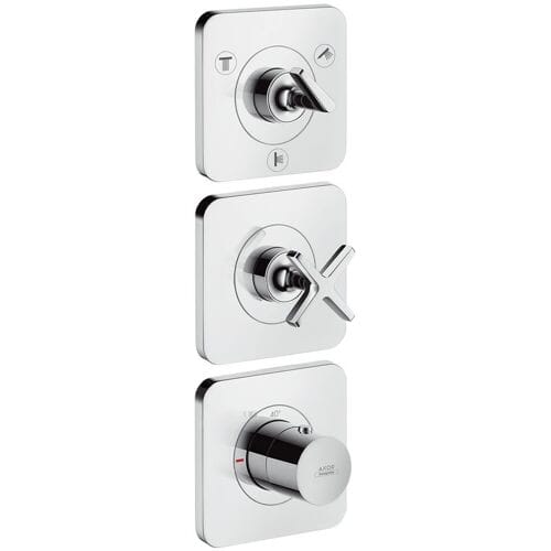 AXOR Citterio E Thermostat module concealed for 3 consumers 36704000