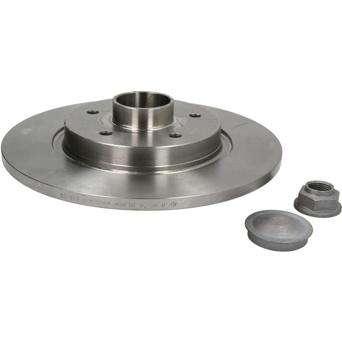Remschijf SNR KF155.121U achter, volledig, 1 Stuk