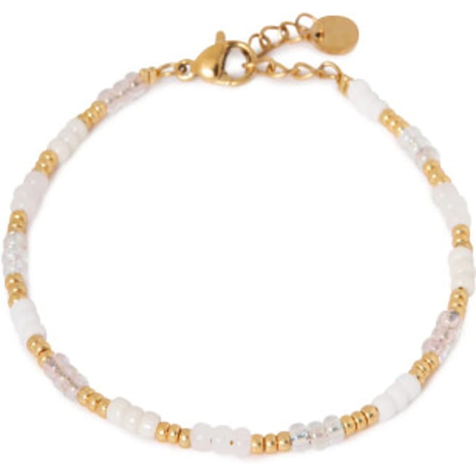 Label Kiki White rainbow bracelet