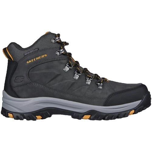 Skechers Relment Dagget heren veterboot - Grijs - Maat 41