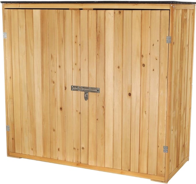 CRLYN® Tuinkast Hout - Tuinkist - Tuinkasten voor Buiten - Tuinberging
