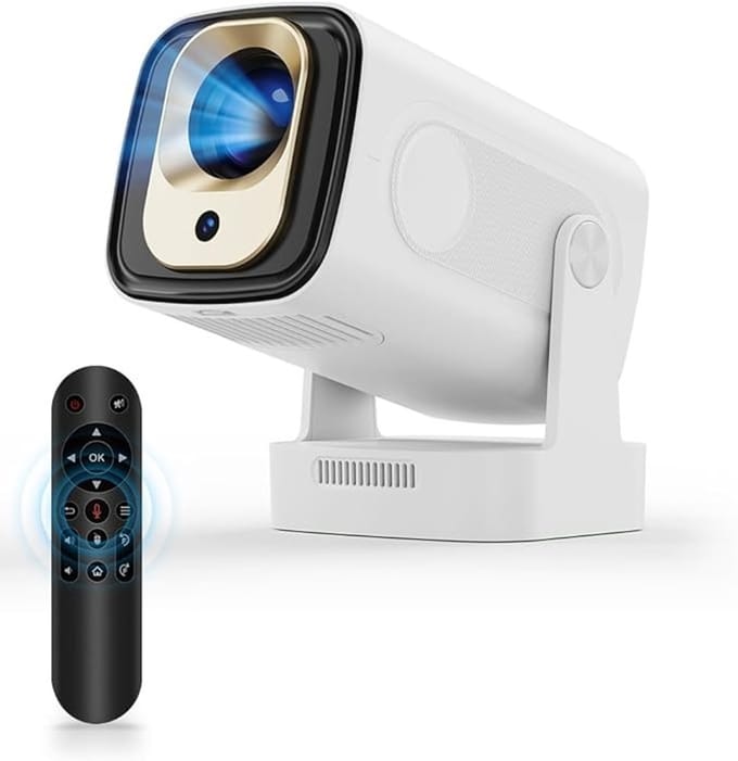 Mini Beamer Full HD 1080p – 260 ANSI Lumen – Autofocus – WiFi 6 en Bluetooth 5.4 – 4K Ondersteuning