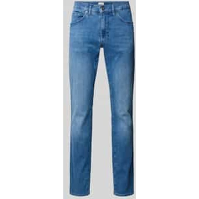Slim fit jeans met ultralight afwerking model 'Chuck'