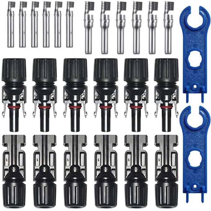 Zonnepaneel Stekkers en Connectoren Set voor PV Installaties