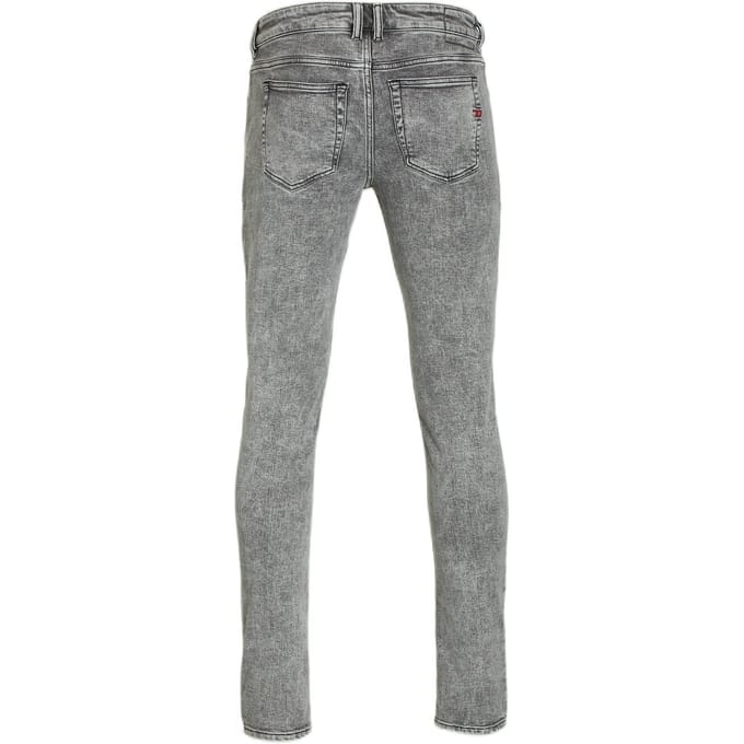Diesel skinny jeans Sleenker 09d8902 grijs