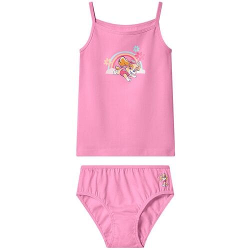 LUPILU Kinder ondergoedset Paw Patrol 2-delig (Roze, 122/128)