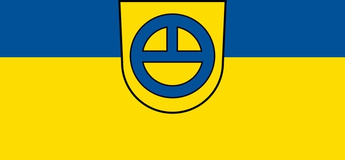 Vlag Leinfelden-Echterdingen 100x150cm
