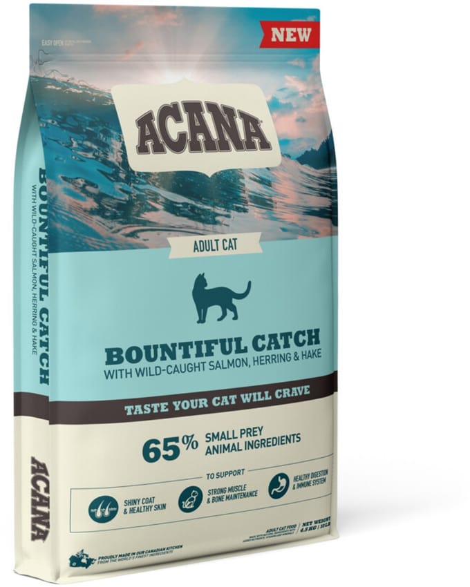 Acana - Kattenvoer - Bountiful - Catch - 2 x 4,5 kg