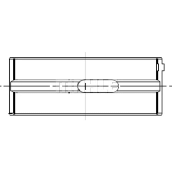 Hoofdlager MAHLE 213 HL 21652 000