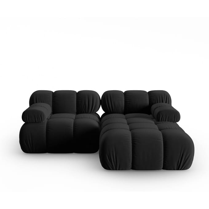 Modulaire-3-zitshoekbank Tropea rechts velvet | Milo Casa