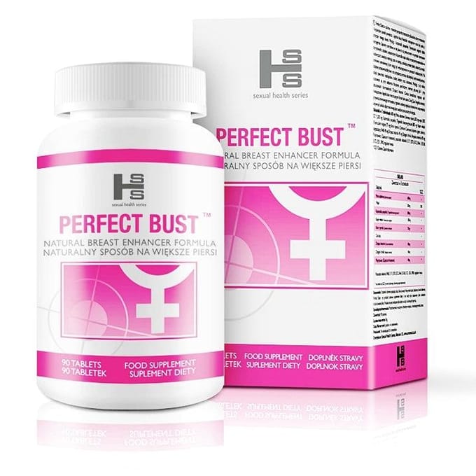 Perfect Bust natuurlijke borstvergrotingspillen 90 capsules