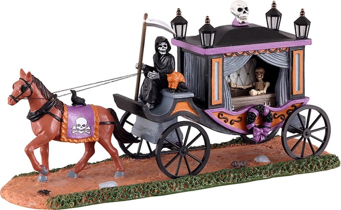 Lemax - Spooky Victorian Hearse - Kersthuisjes & Kerstdorpen