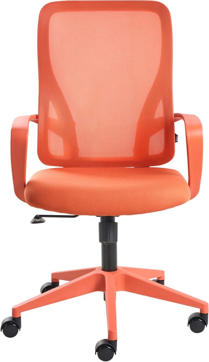 LUMA - Bureaustoel - Oranje - Mesh