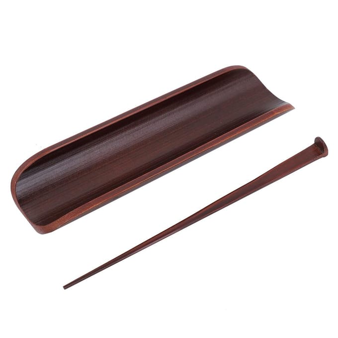 Bamboe Thee Gereedschap Middelgroot Gereedschap Thee Ceremonie Gereedschap Set Thee Schep black