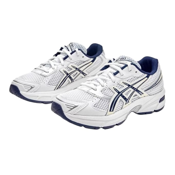Baskets ASICS Gel 1130 GS Blanc Minuit Enfant 1204A163-101 36 white