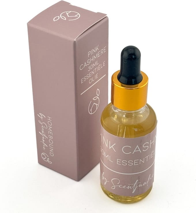 HomeBound by KY | Essentiële olie 30ml 'Pink cashmere' | geurolie