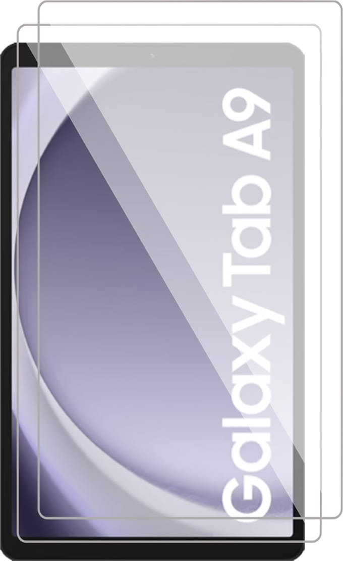 Screenprotector geschikt voor Samsung Tab A9 / Tab A11 - 2x Gehard Glas Screen Protector GlassGuard