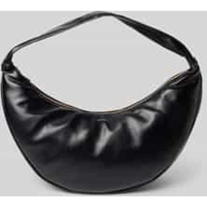Calvin Klein Pinched Soft Crescent - Schoudertas L 35 cm (schwarz)