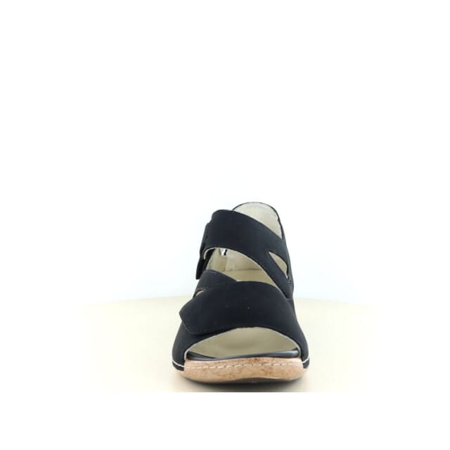 Dames Sandalen Waldlaufer Heliett Schwarz Zwart - Maat 5