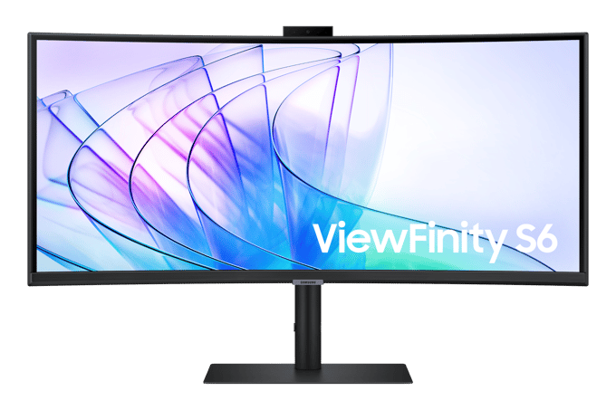 Samsung ViewFinity LS34C652VAUXEN - Ultrawide USB-C Monitor - KVM - Webcam - 34 inch