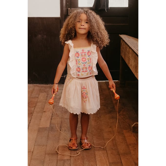 Louise Misha Top Hadiya Blush Größe: 6M | Hemden Outlet | kids