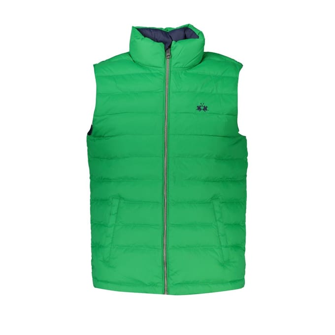 La Martina Verde Poliammide Heren Gilet