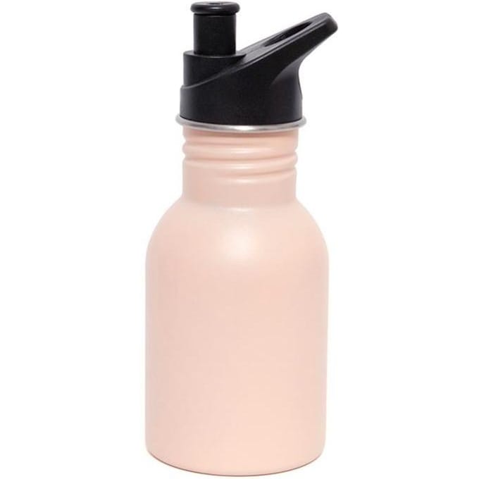 Petit Monkey - Drinkfles RVS Backed - Drinkflessen - Dawn Rose