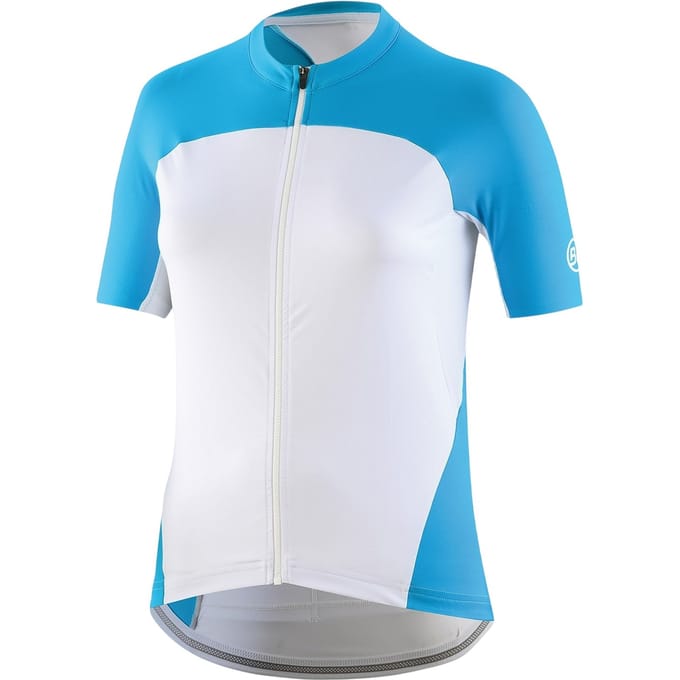 Bicycle Line Dames Karol Volledige Rits Korte Mouwen Trui (Turquoise)