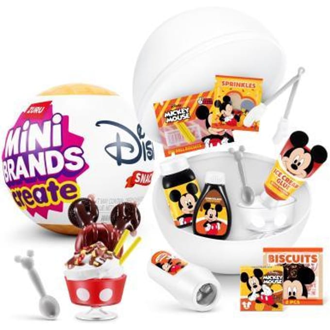 Zuru Disney Snacks speelgoed verrassingsbal met miniaturen - 60+ te verzamelen.