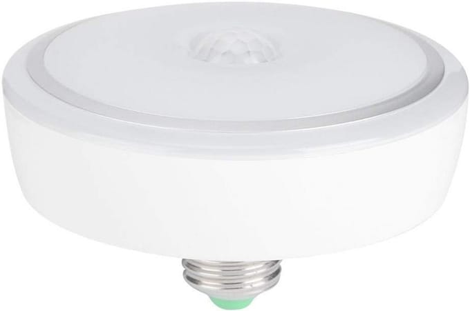 LED Sensorlamp E27 Bewegingsmelder 15W Infrarood Plafondlamp Daglichtsensor