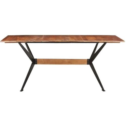 vidaXL - Eettafel - 180x90x76 - cm - massief - mangohout