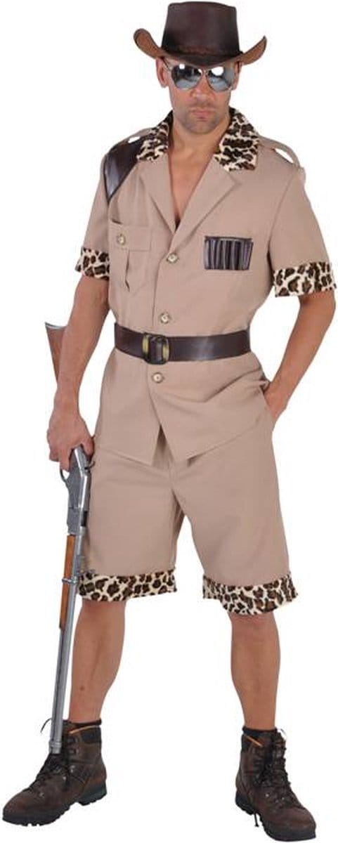 Safari kostuum man elite - Maat M