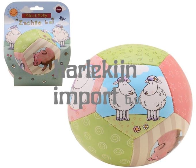 Johntoy Mike & Molly Soft Baby Ball