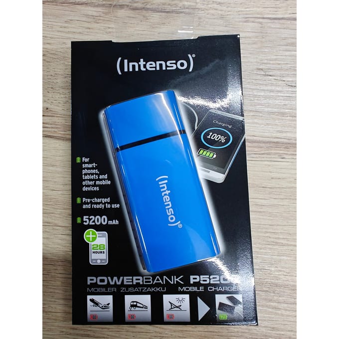 Power Bank Intenso 7323520 5200 Mah Zwart